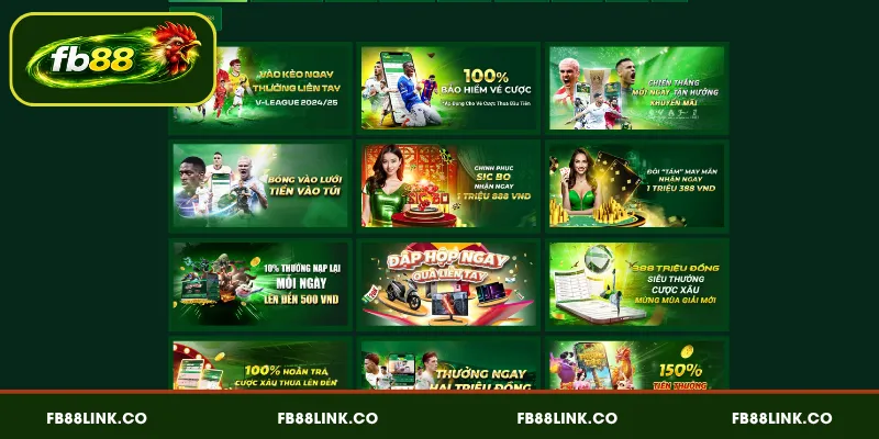 Ưu đãi FB88 theo nhóm hội viên năm 2026
